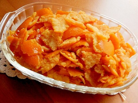 そのままでも美味しい❤ミカン皮のママレード風♪